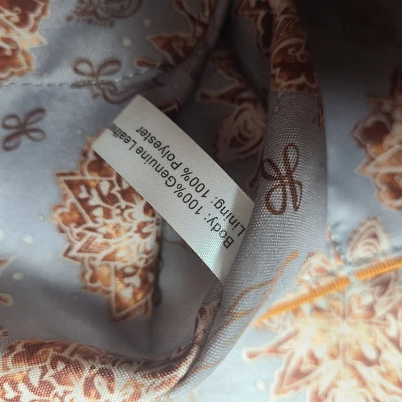 HOBO Orange Leather Hobo Bag - Picture 13 of 16